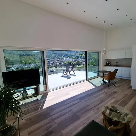 Mv Roemervilla, Lofts & Penthouses Mit Traumhaftem Moselpanoramablick Und Sauna Lejlighed *