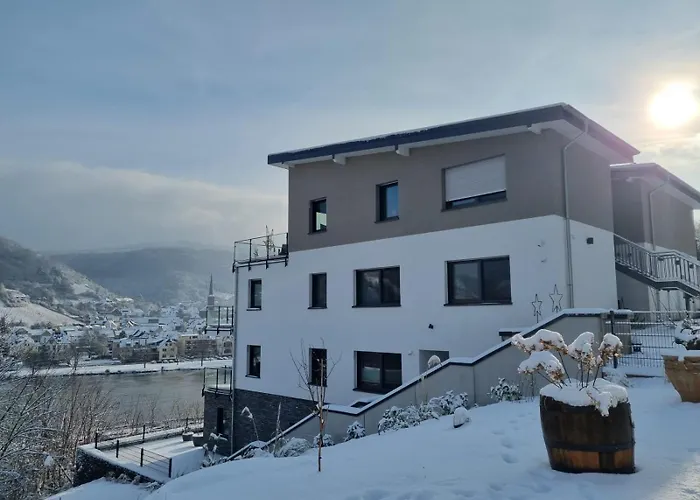 アパート Mv Roemervilla, Lofts & Penthouses Mit Traumhaftem Moselpanoramablick Und Sauna トライス・カーデン
