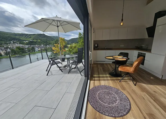 Mv Römervilla, Lofts&penthouses Mit Traumhaftem Moselpanoramablick Und Sauna Apartment